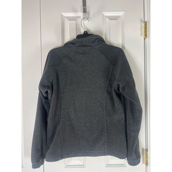 Columbia Womens Grey Fleece Jacket Size M - Picture 3 of 3